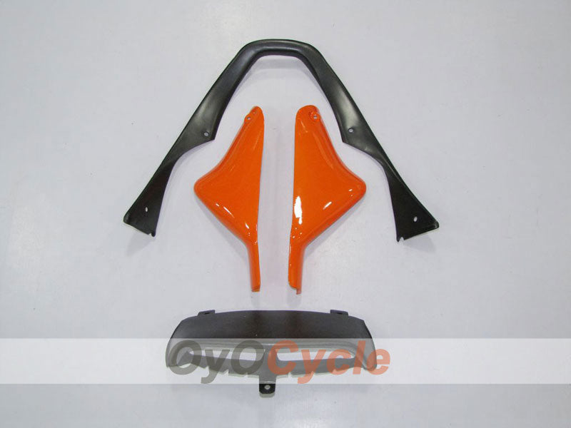 Kit de carénage injecté pour NINJA ZX-6R 00-02 - Orange, noir - Monster #OYO87901715