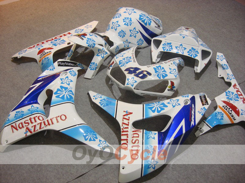 Kit de carénages à injection pour CBR1000RR 06-07 - Bleu, blanc - Nastro Azzurro #OYO87900622