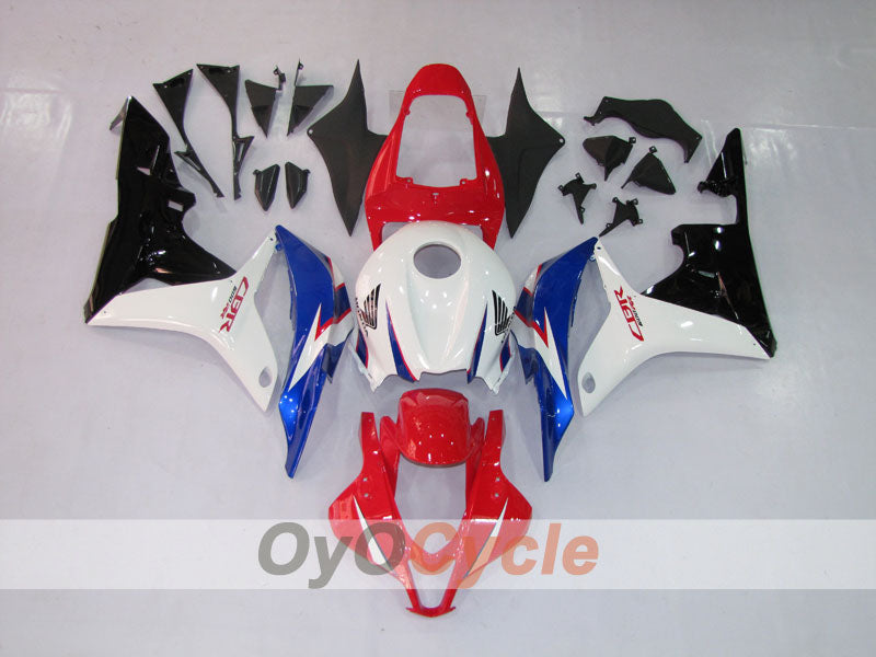 Kit de carénage à injection pour CBR600RR 07-08 - Rouge, Noir - Style d'origine #OYO87900385
