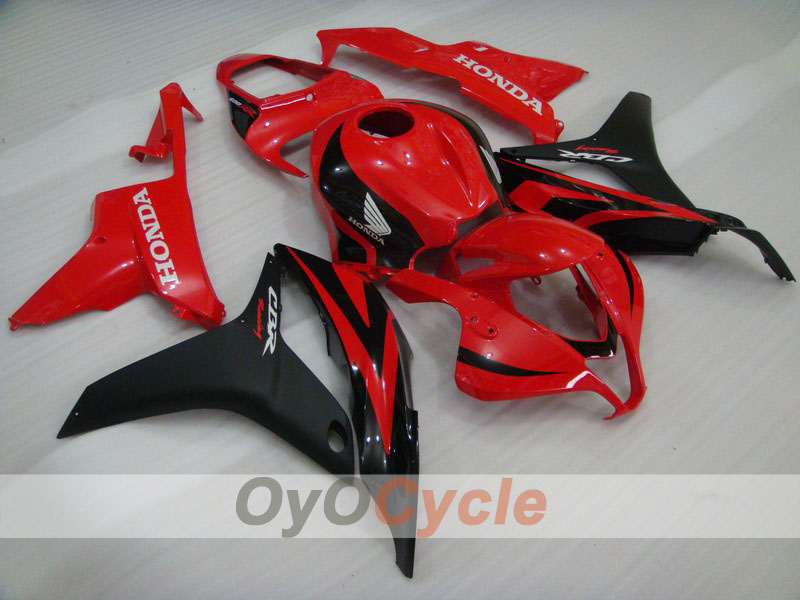 Kit de carénage moulé par injection pour CBR600RR 07-08 - Rouge, Noir - Style d’origine #OYO87900405 Image principale du produit