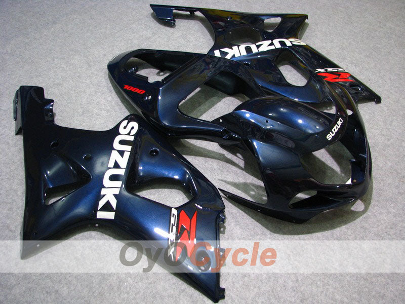 Kit de carénage à injection pour GSX R1000 00-02 - Bleu - Style d'usine #OYO87901799 Image principale du produit