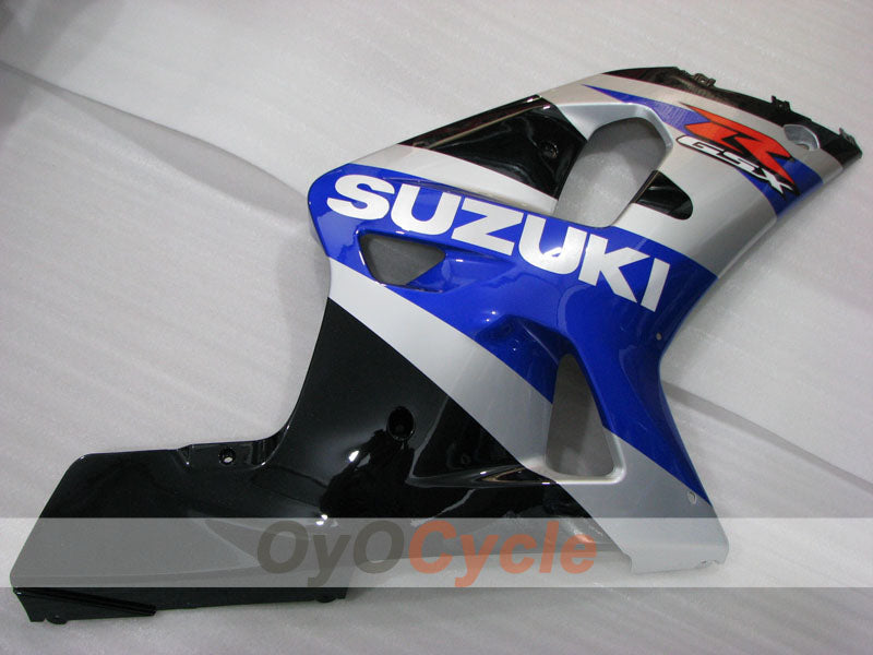 Kit de carénage injecté pour GSX R750 00-03 - Bleu, noir - Style d'origine #OYO87905132