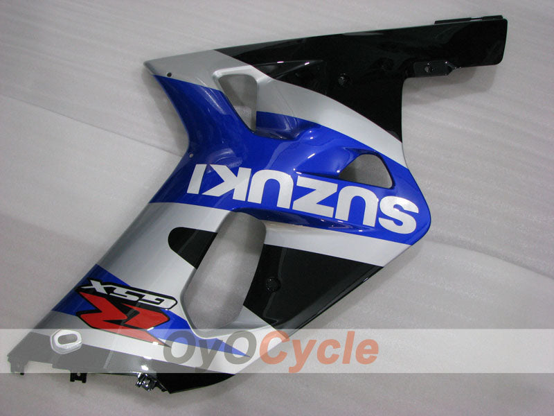 Kit de carénage injecté pour GSX R750 00-03 - Bleu, noir - Style d'origine #OYO87905132