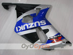 Kit de carénage injecté pour GSX R750 00-03 - Bleu, noir - Style d'origine #OYO87905132