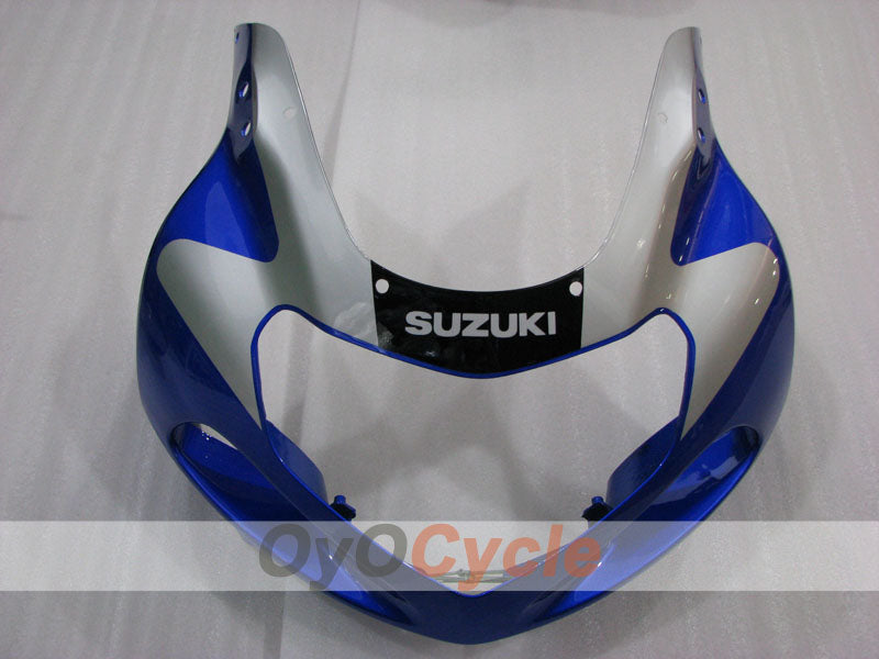 Kit de carénage injecté pour GSX R750 00-03 - Bleu, noir - Style d'origine #OYO87905132