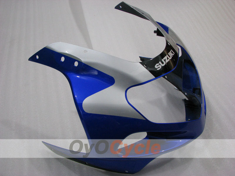 Kit de carénage injecté pour GSX R750 00-03 - Bleu, noir - Style d'origine #OYO87905132