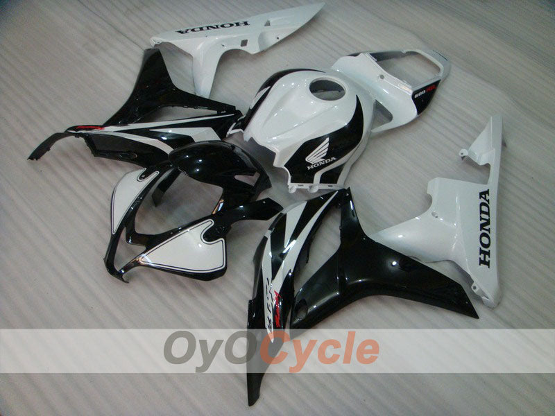 Kit de carénage moulé par injection pour CBR600RR 07-08 - Blanc, Noir - Style d’origine #OYO87900406 Image principale du produit
