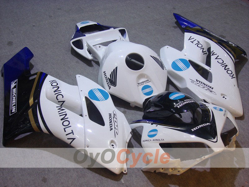 Kit de carénage à injection pour CBR1000RR 04-05 - Blanc, Noir - HM Plant #OYO87900500