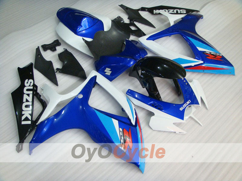 Kit de carénage à injection pour GSX R750 06-07 - Bleu, Noir - Style d'usine #OYO87901341 Image principale du produit