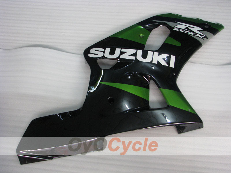 Kit de carénage à injection pour GSX R1000 00-02 - Vert, Noir - Style d'origine #OYO87905208