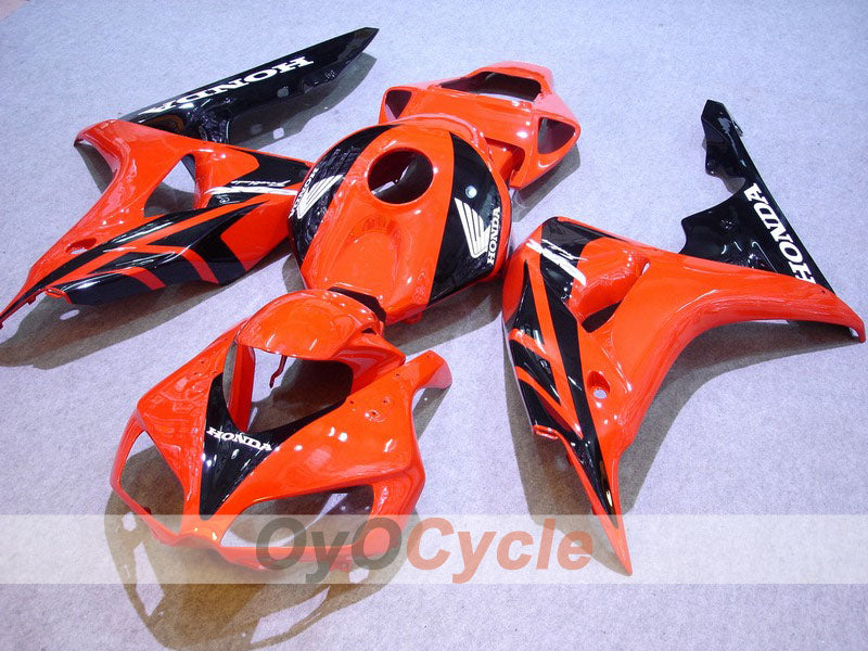 Kit de carénage à injection pour CBR1000RR 06-07 - Orange, Noir - Fireblade #OYO87900559