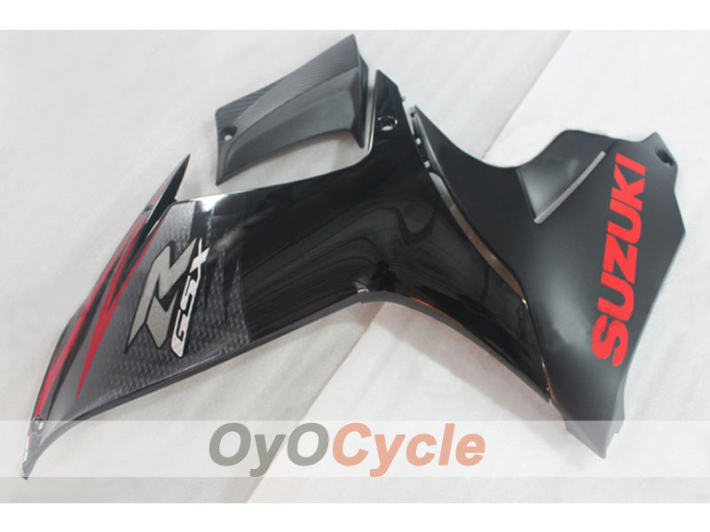 Kit de carénage injecté pour GSX R750 11-26 - Rouge, noir - Style d'origine #OYO87903192