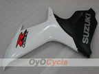 Kit de carénage injecté pour GSX R750 11-26 - Blanc, noir - Style d'origine #OYO87903193