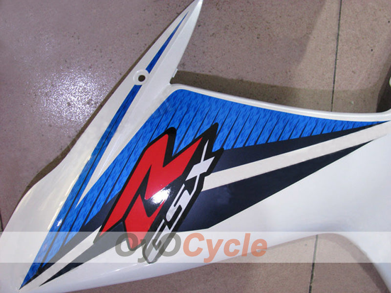 Kit de carénage injecté pour GSX R600 11-26 - Bleu, Blanc, Mat - Style usine #OYO87903216 Image secondaire du produit