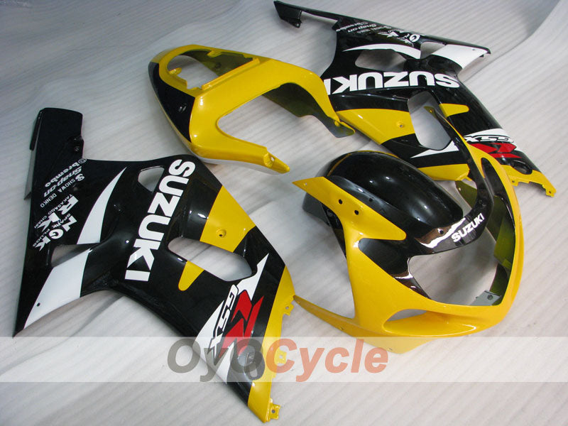 Kit de carénage à injection pour GSX R750 00-03 - Jaune, noir - Style d'origine #OYO87901131 Image principale du produit