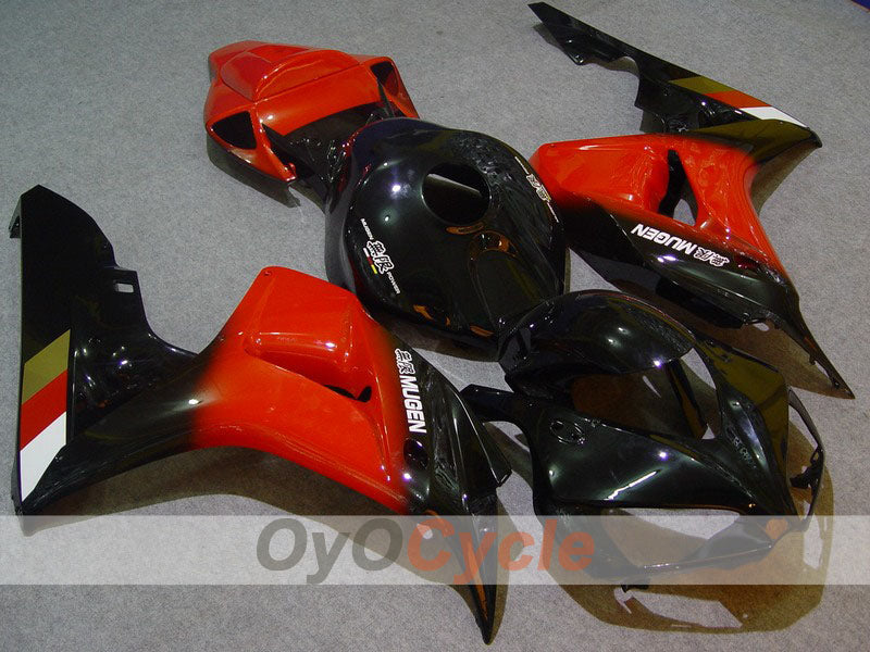 Kit de carénage à injection pour CBR1000RR 06-07 - Rouge, Noir - Mugen #OYO87900620