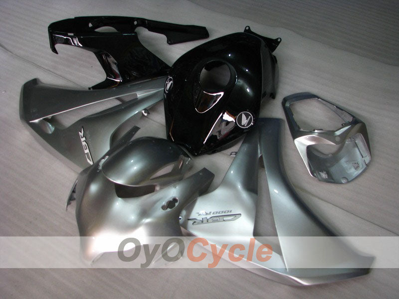 Kit de carénages en injection pour CBR1000RR 08-11 - Noir, Argent - Fireblade #OYO87900681 Image principale du produit