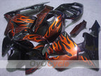 Kit de carénages à injection pour CBR600RR 05-06 - Blanc, Noir - Flamme #OYO87900245
