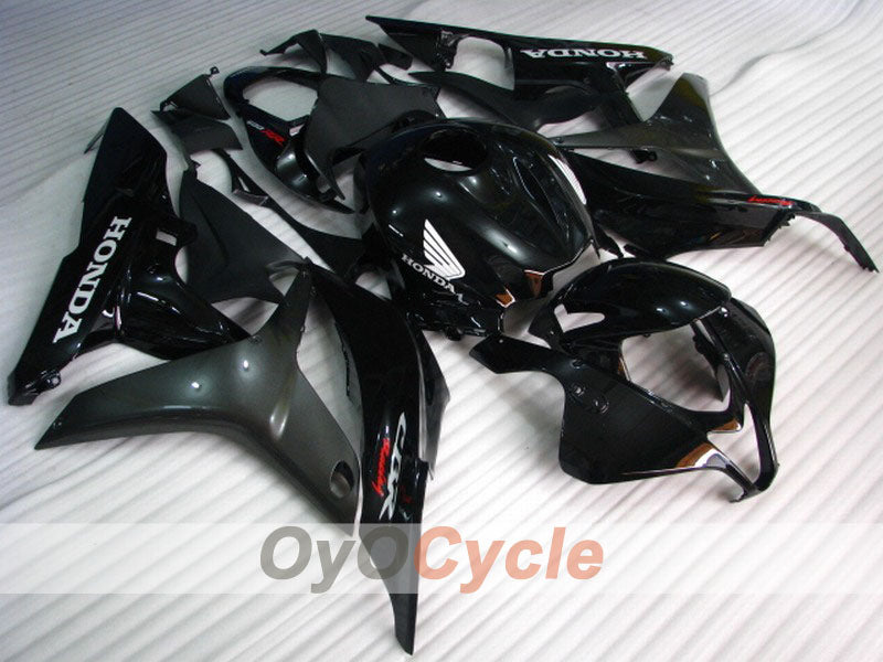 Kit de carénage moulé par injection pour CBR600RR 07-08 - Noir - Style d’origine #OYO87900411