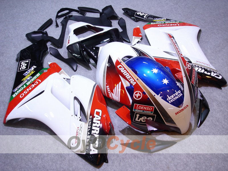 Kit de carénage à injection pour CBR1000RR 04-05 - Rouge, Blanc - Lee #OYO87900506