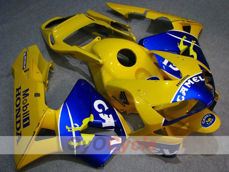 Kit de carénage à injection pour CBR600RR 03-04 - Jaune, Bleu - Camel #OYO87900200 Image principale du produit