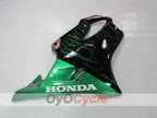 Kit de carénage à injection pour CBR600F4i 01-03 - Vert, Noir - Flame #OYO87900155