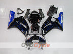 Kit de carénage à injection pour NINJA ZX-6R 03-04 - Bleu, noir - Flammes #OYO87901793