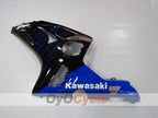 Kit de carénage à injection pour NINJA ZX-6R 03-04 - Bleu, noir - Flammes #OYO87901793