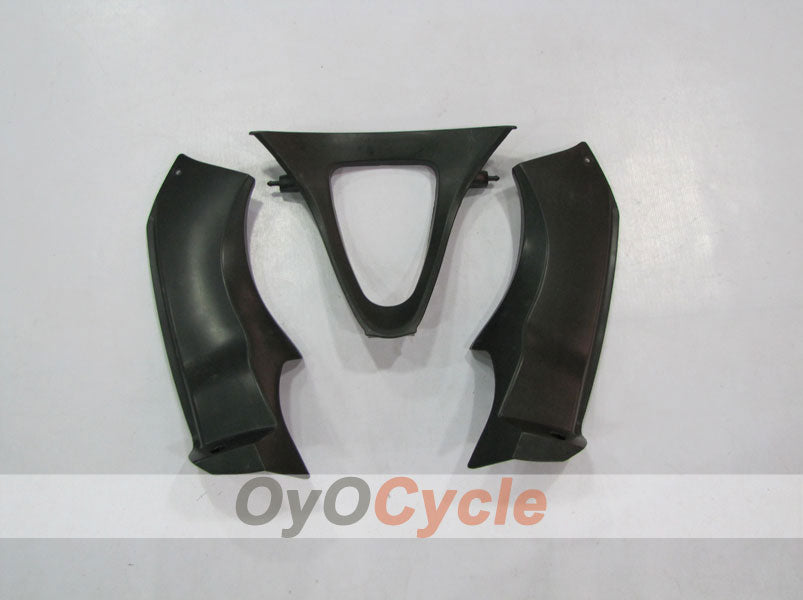 Kit de carénage à injection pour NINJA ZX-6R 03-04 - Bleu, argent - Flammes #OYO87901797