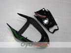 Kit de carénage à injection pour NINJA ZX-6R 03-04 - Vert, noir - Flammes #OYO87901795
