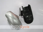 Kit de carénage à injection pour NINJA ZX-6R 03-04 - Bleu, argent - Flammes #OYO87901797