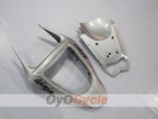 Kit de carénage à injection pour NINJA ZX-6R 03-04 - Bleu, argent - Flammes #OYO87901797
