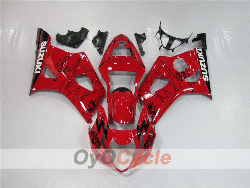 Kit de carénage à injection pour GSX R1000 03-04 - Rouge - Corona #OYO87901809 Image secondaire du produit