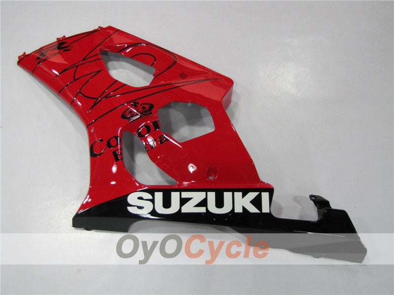 Kit de carénage à injection pour GSX R1000 03-04 - Rouge - Corona #OYO87901809