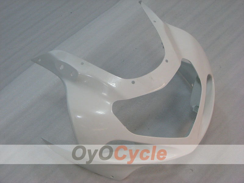 Kit de carénage à injection pour GSX R600 01-03 - Blanc - Style usine #OYO87905116