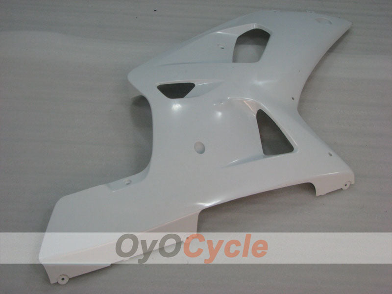 Kit de carénage à injection pour GSX R600 01-03 - Blanc - Style usine #OYO87905116