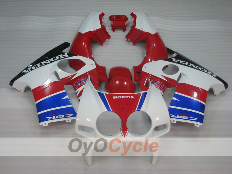 Kit de carénage à injection pour CBR250RR 88-89 - Rouge, Bleu, Blanc - Style d’usine #OYO87904757