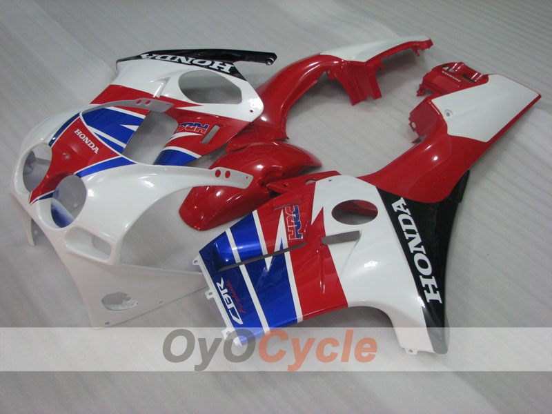 Kit de carénage à injection pour CBR250RR 88-89 - Rouge, Bleu, Blanc - Style d’usine #OYO87904757
