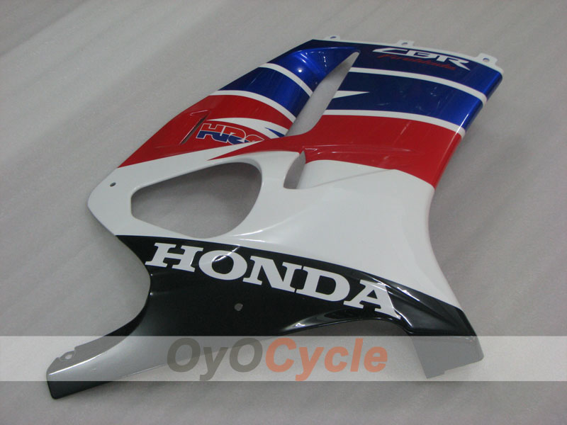 Kit de carénage à injection pour CBR250RR 88-89 - Rouge, Bleu, Blanc - Style d’usine #OYO87904757