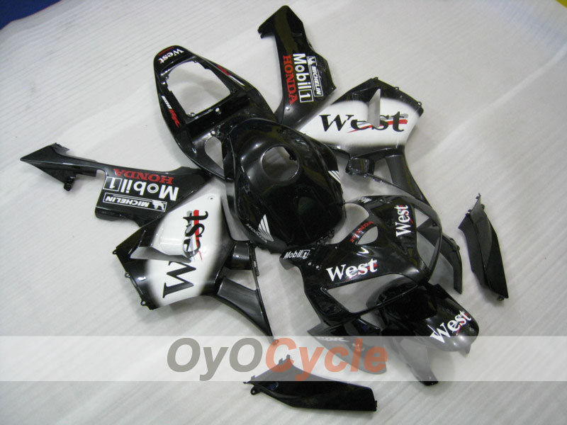 Kit de carénage à injection pour CBR600RR 05-06 - Blanc, noir - West #OYO87900352 Image principale du produit