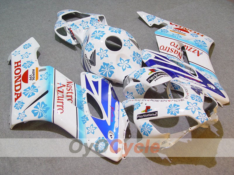 Kit de carénage injecté pour CBR1000RR 04-05 - Bleu, blanc - Nastro Azzurro #OYO87900513