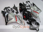 Kit de carénage à injection pour CBR600RR 09-12 - Noir, Argent - Style usine #OYO87900448