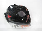 Kit de carénage à injection pour CBR600RR 09-12 - Noir, Argent - Style usine #OYO87900448