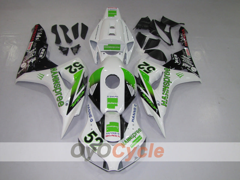 Kit de carénage à injection pour CBR1000RR 06-07 - Blanc, Noir - HANN Spree #OYO87902852 Image secondaire du produit