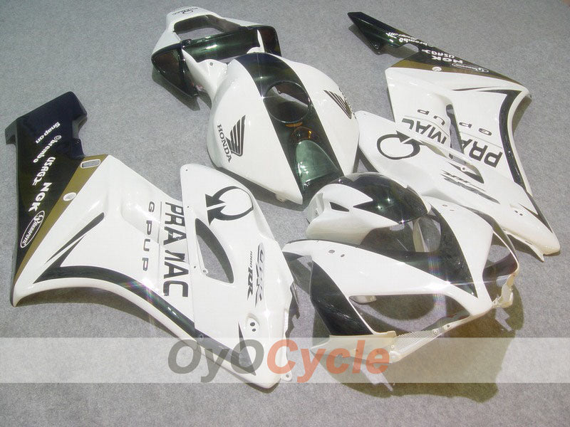 Kit de carénage d'injection pour CBR1000RR 04-05 - Blanc, Noir - PRAMAC #OYO87900525 Image principale du produit