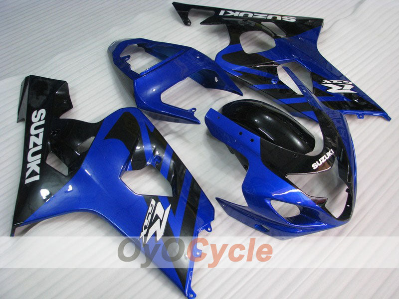 Kit de carénage injecté pour GSXR600 04-05 - Bleu, Noir - Style d’origine #OYO87901403 Image principale du produit