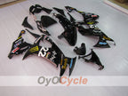 Kit de carénage à injection pour NINJA ZX-10R 08-10 - Noir - Monster #OYO87901652