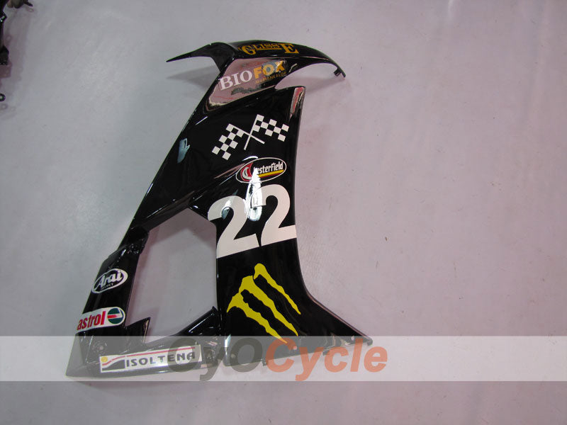 Kit de carénage à injection pour NINJA ZX-10R 08-10 - Noir - Monster #OYO87901652