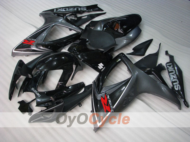 Kit de carénage à injection pour GSX R750 06-07 - Noir, Gris - Style d’origine #OYO87901344 Image principale du produit