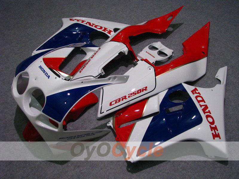 Kit de carénage à injection pour CBR250RR 88-89 - Rouge, bleu - Style d'origine #OYO87902901 Image principale du produit